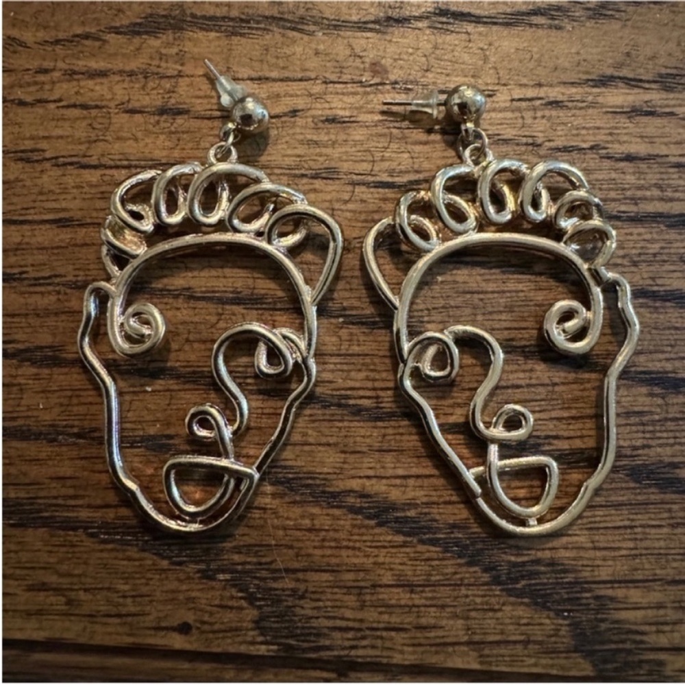 Silly Face Stud Earrings